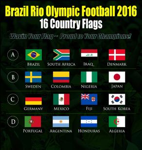 Brazil Rio Olympic 2016 Flags Supply in Malaysia KL Johor Singapore