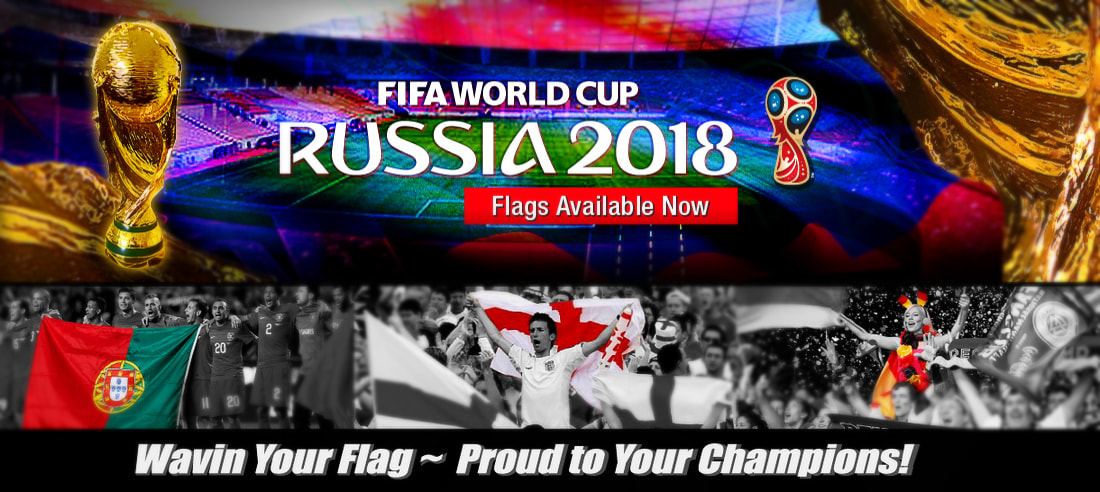 Russia Fifa World Cup Flag Supply - malaysia flag maker